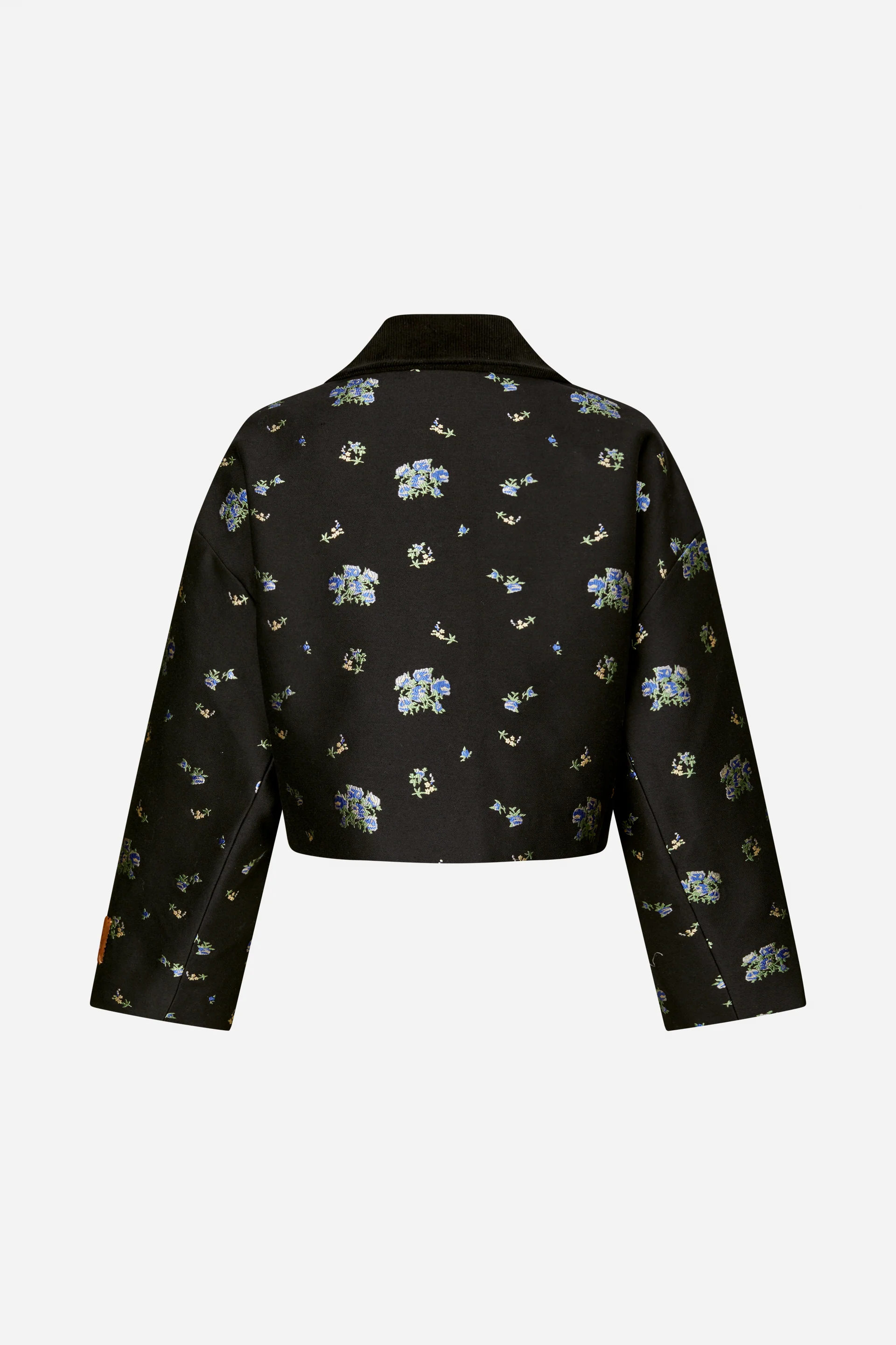 BEBETH JACKET | Black Small Flower - Image 6
