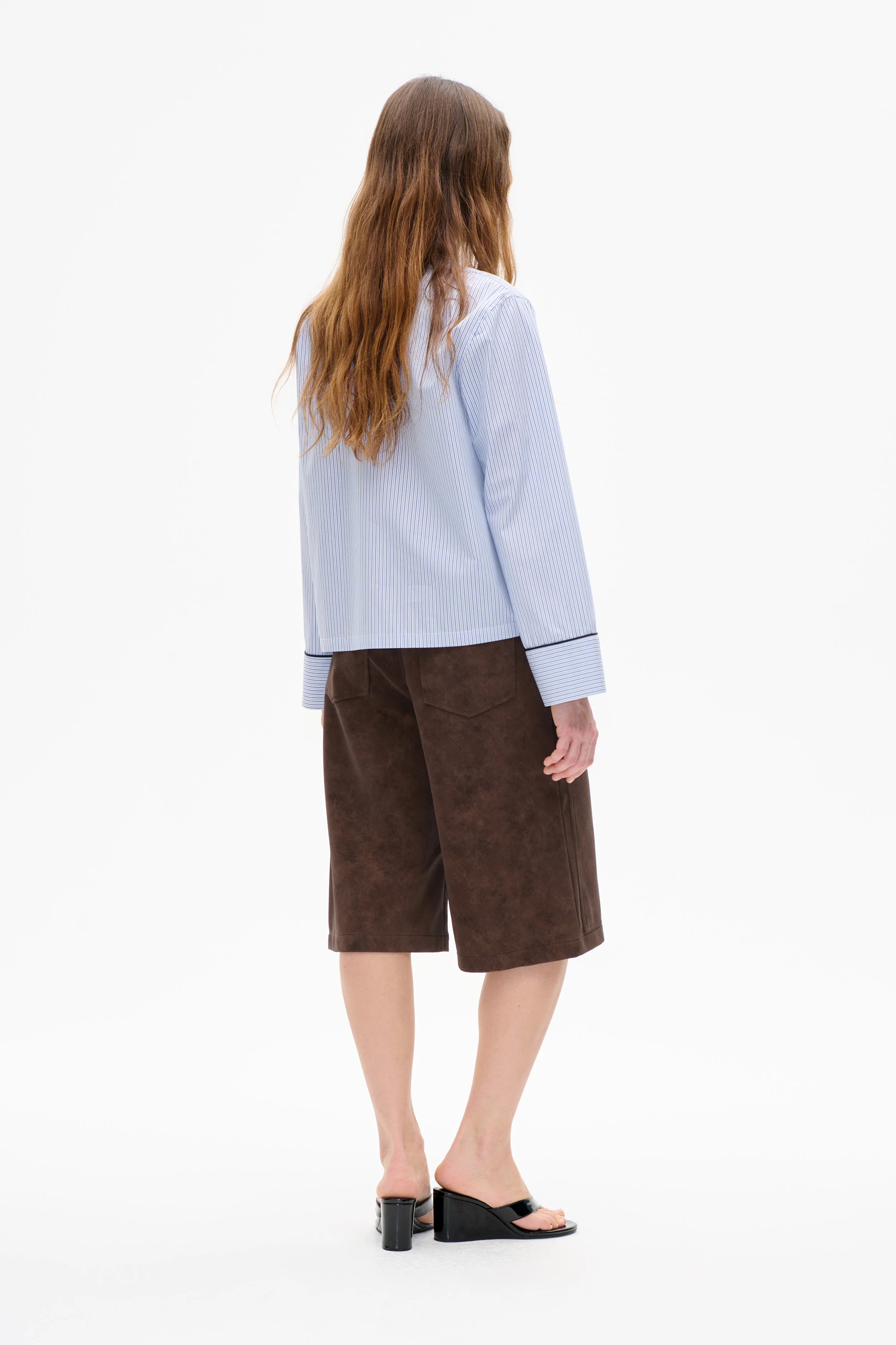 BRIEL JACKET | Light Blue Stripe - Image 3