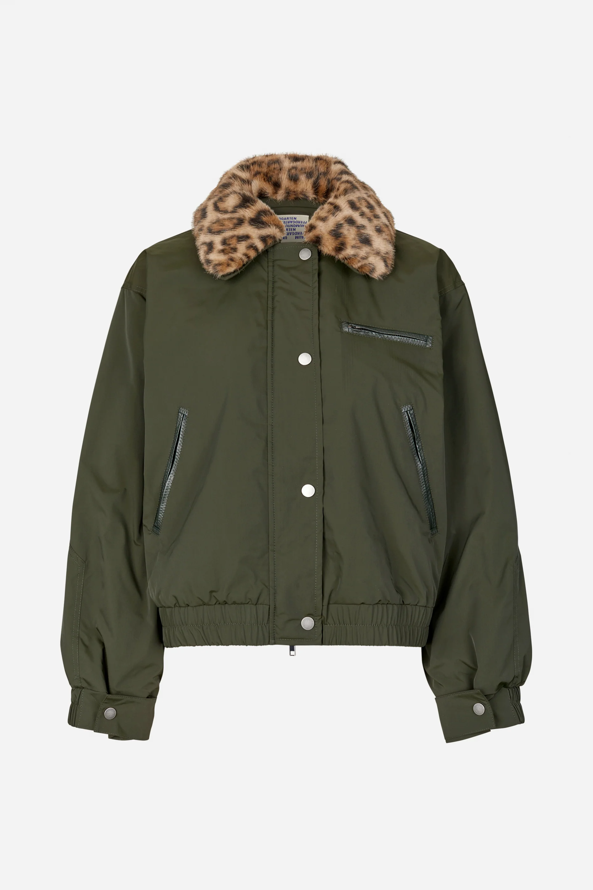 BRONTE JACKET | Rosin Green Leopard - Image 5