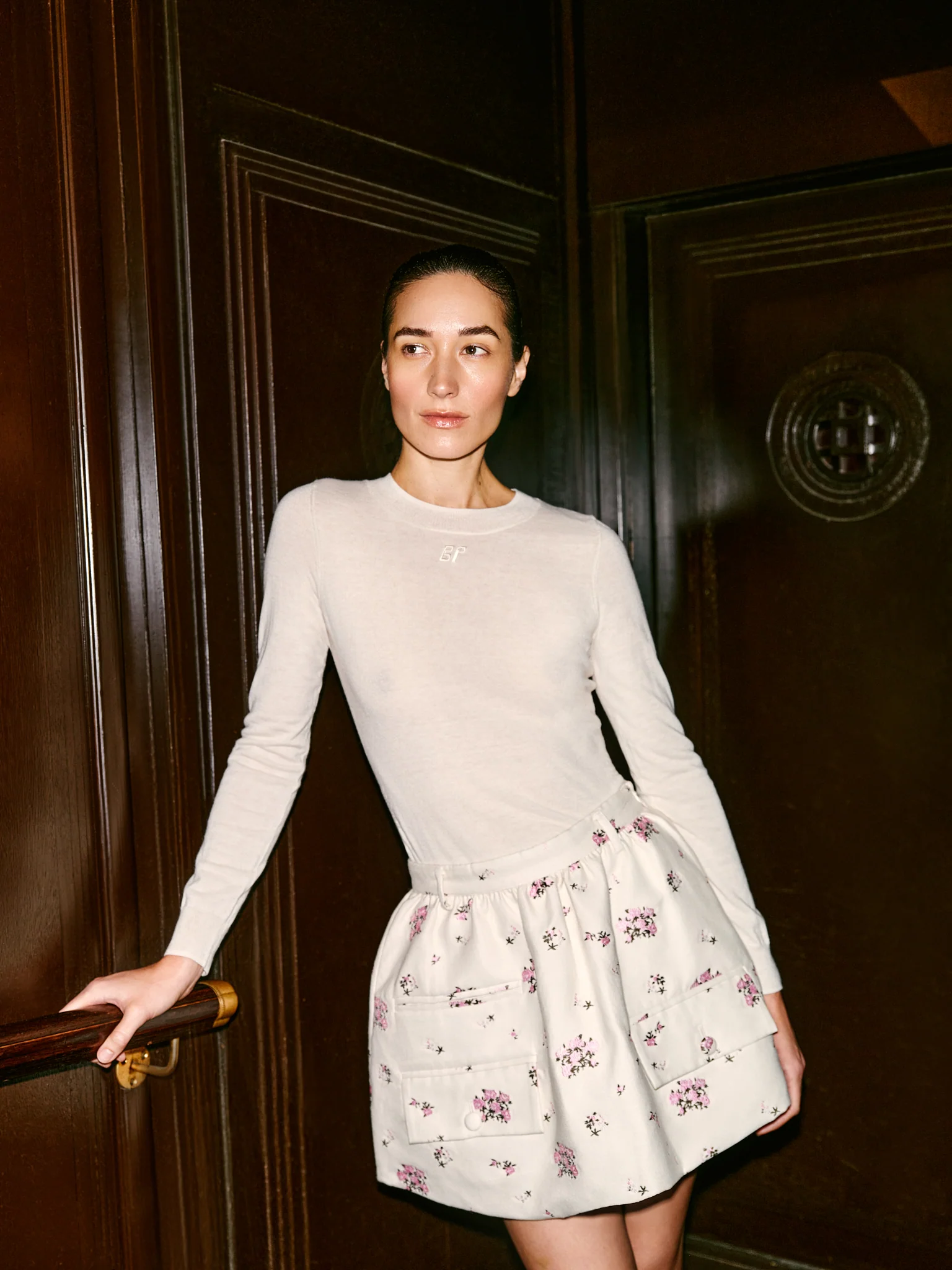 CAITLIN SWEATER | Cream - Image 4