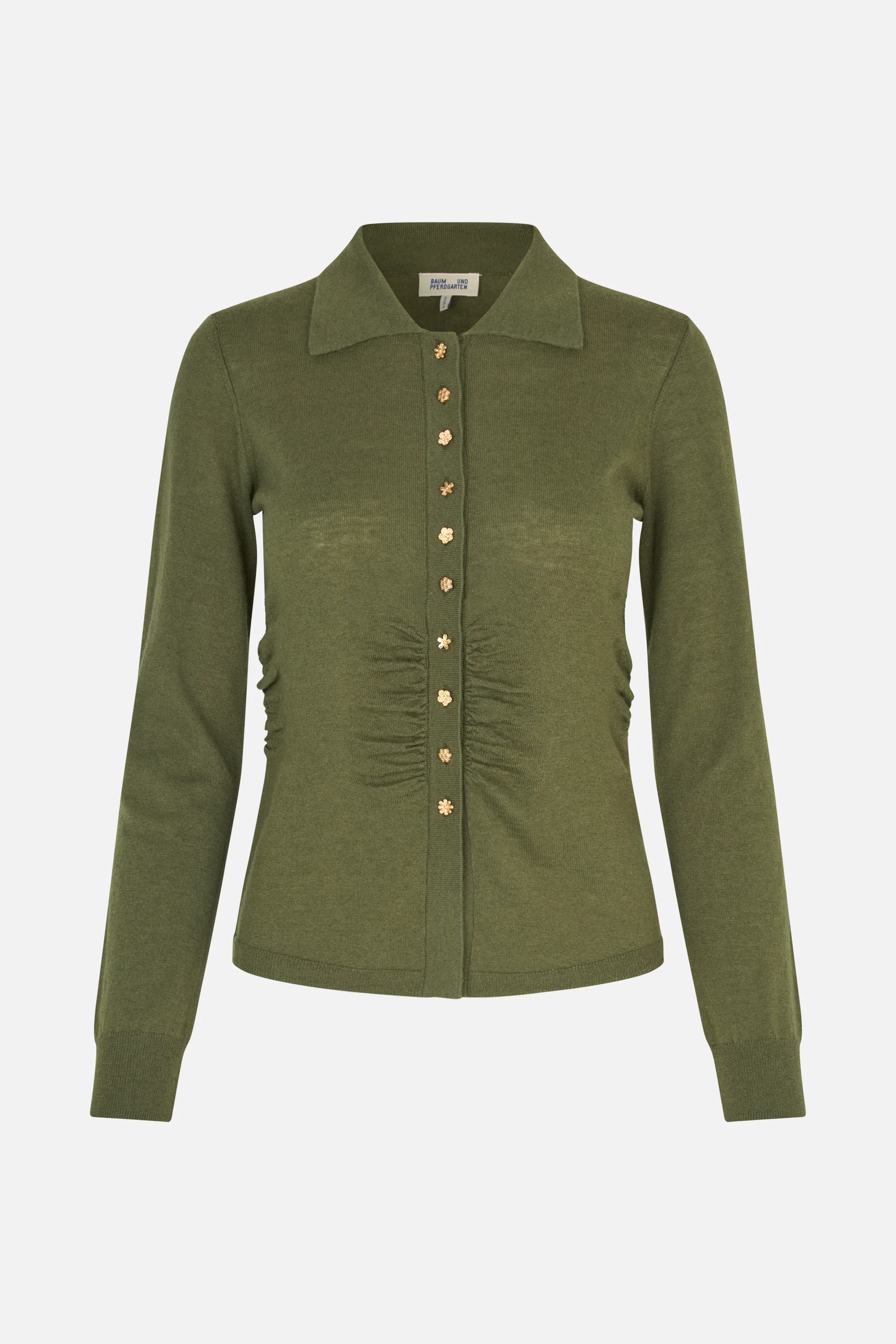 CAMILINE CARDIGAN | Rosin Green - Image 4