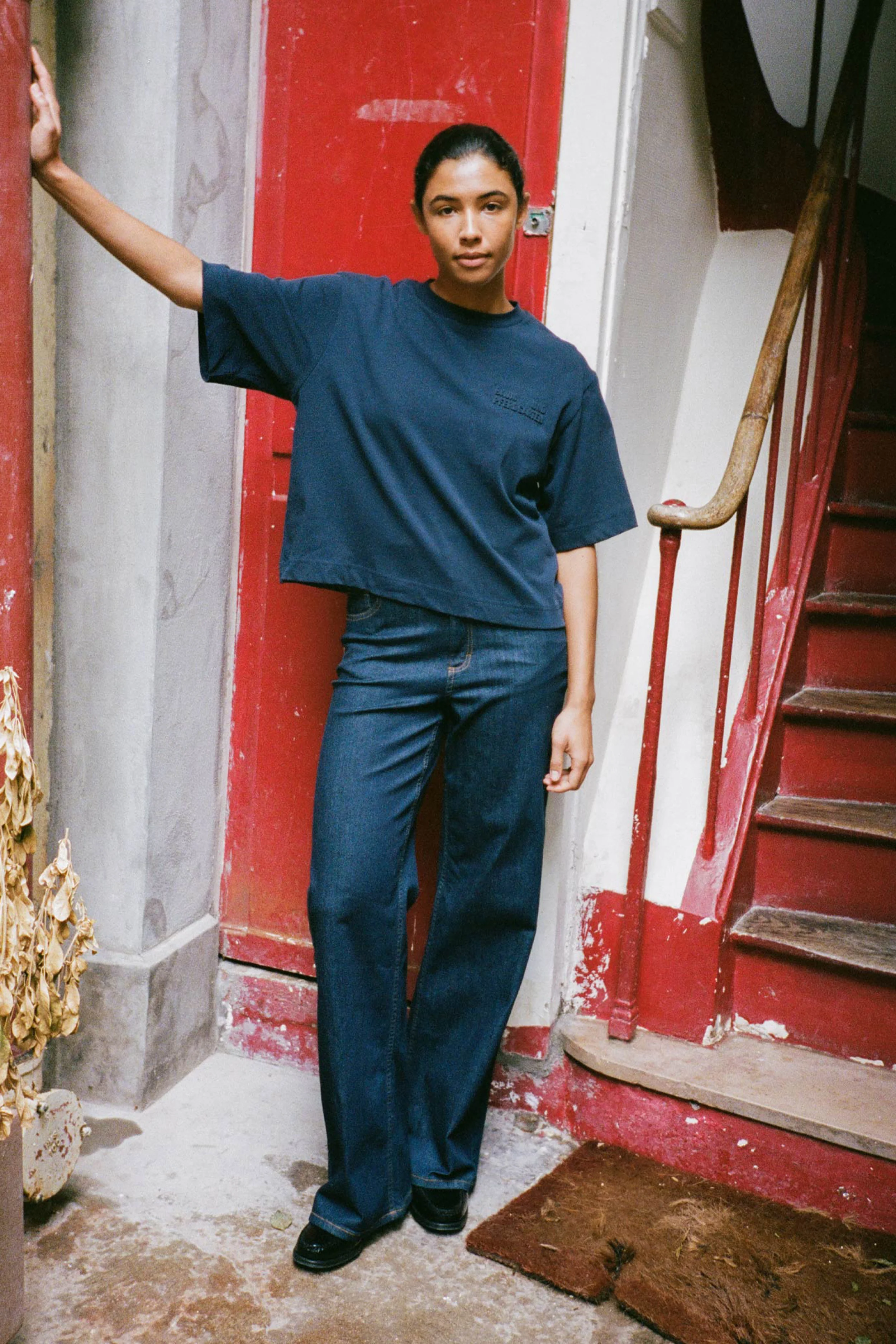 JIANA T-SHIRT | Baritone Blue - Image 4