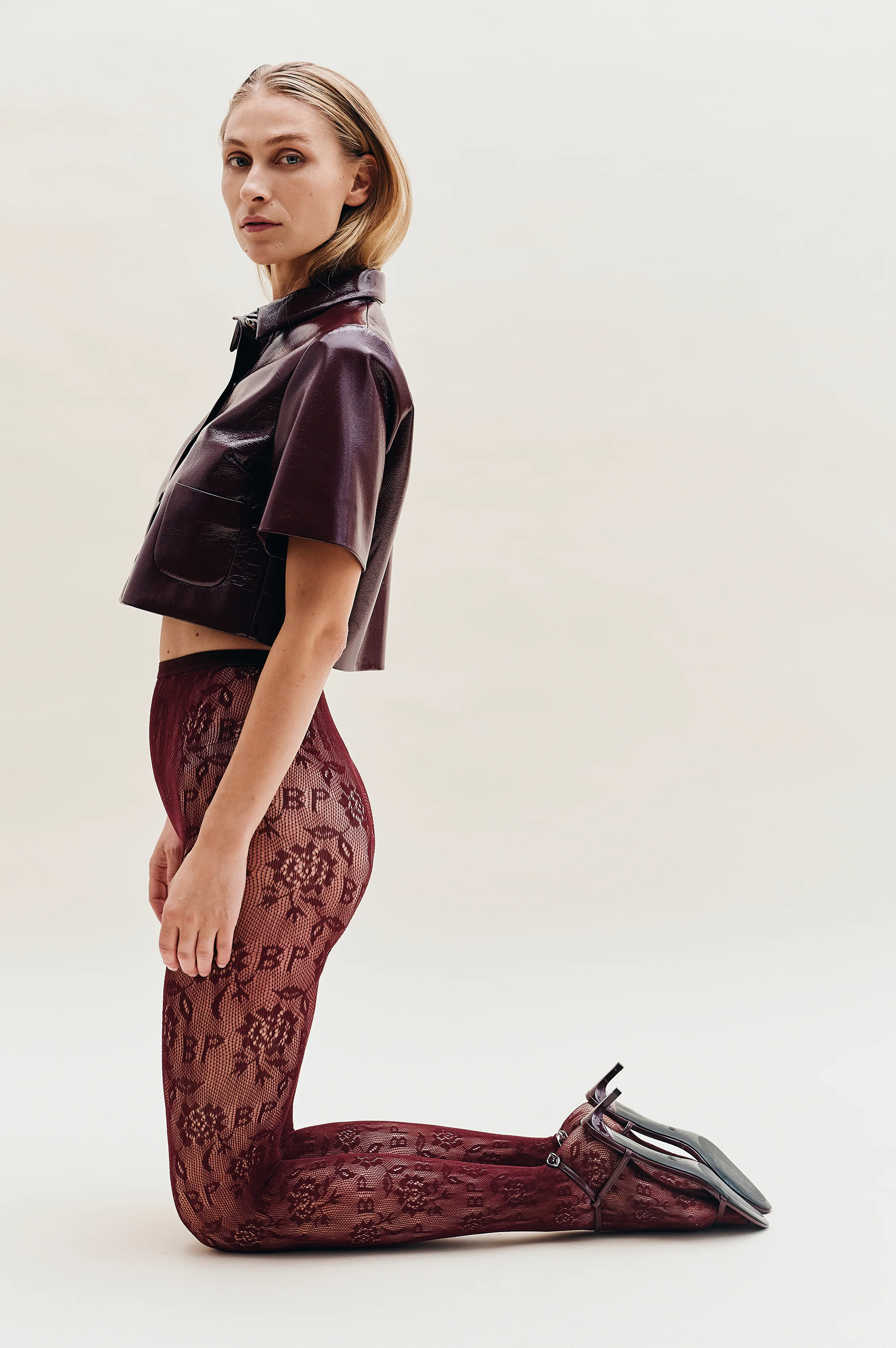 LACI SOCKS | Bordeaux - Image 3