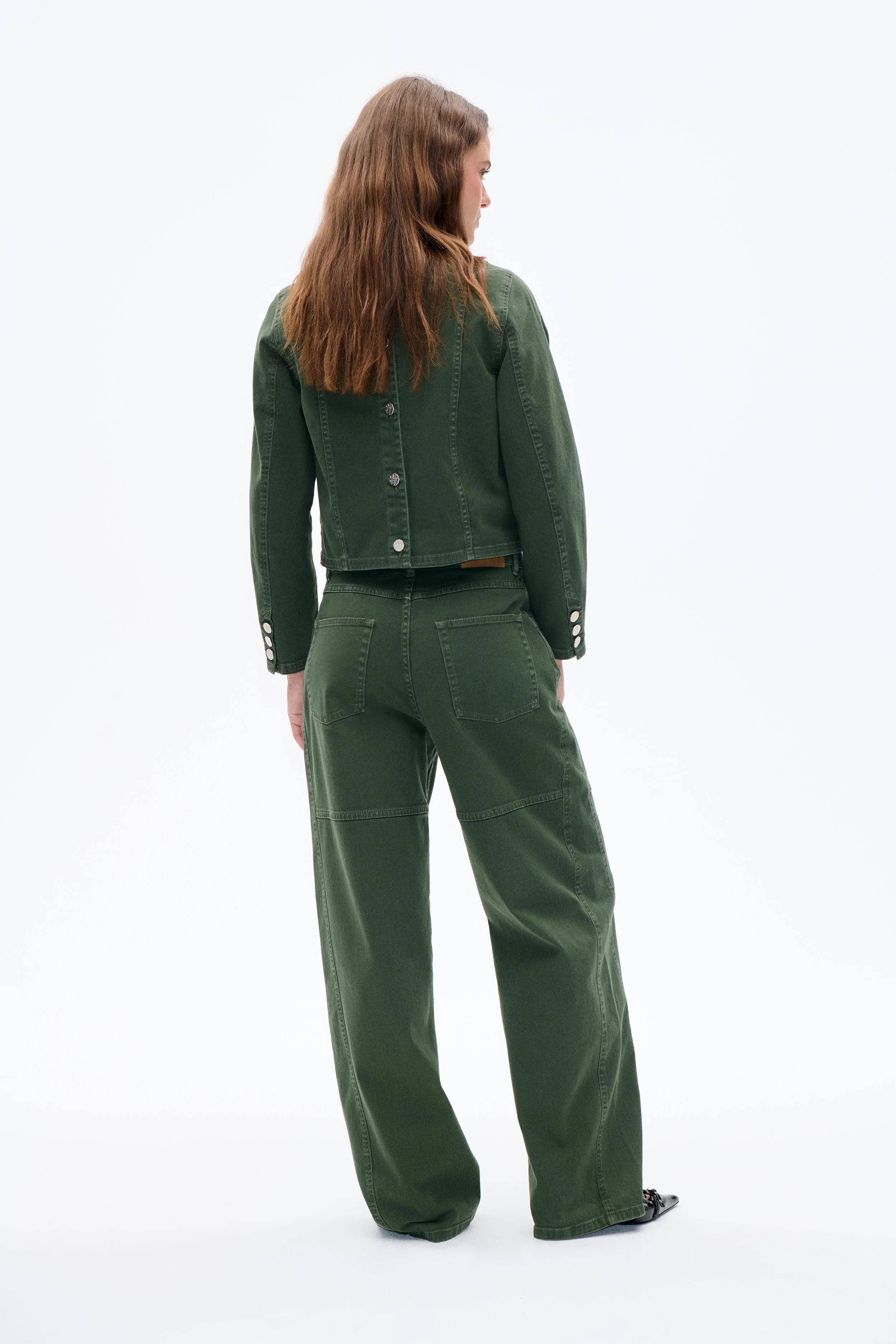MADEL BLOUSE | Rosin Green - Image 3