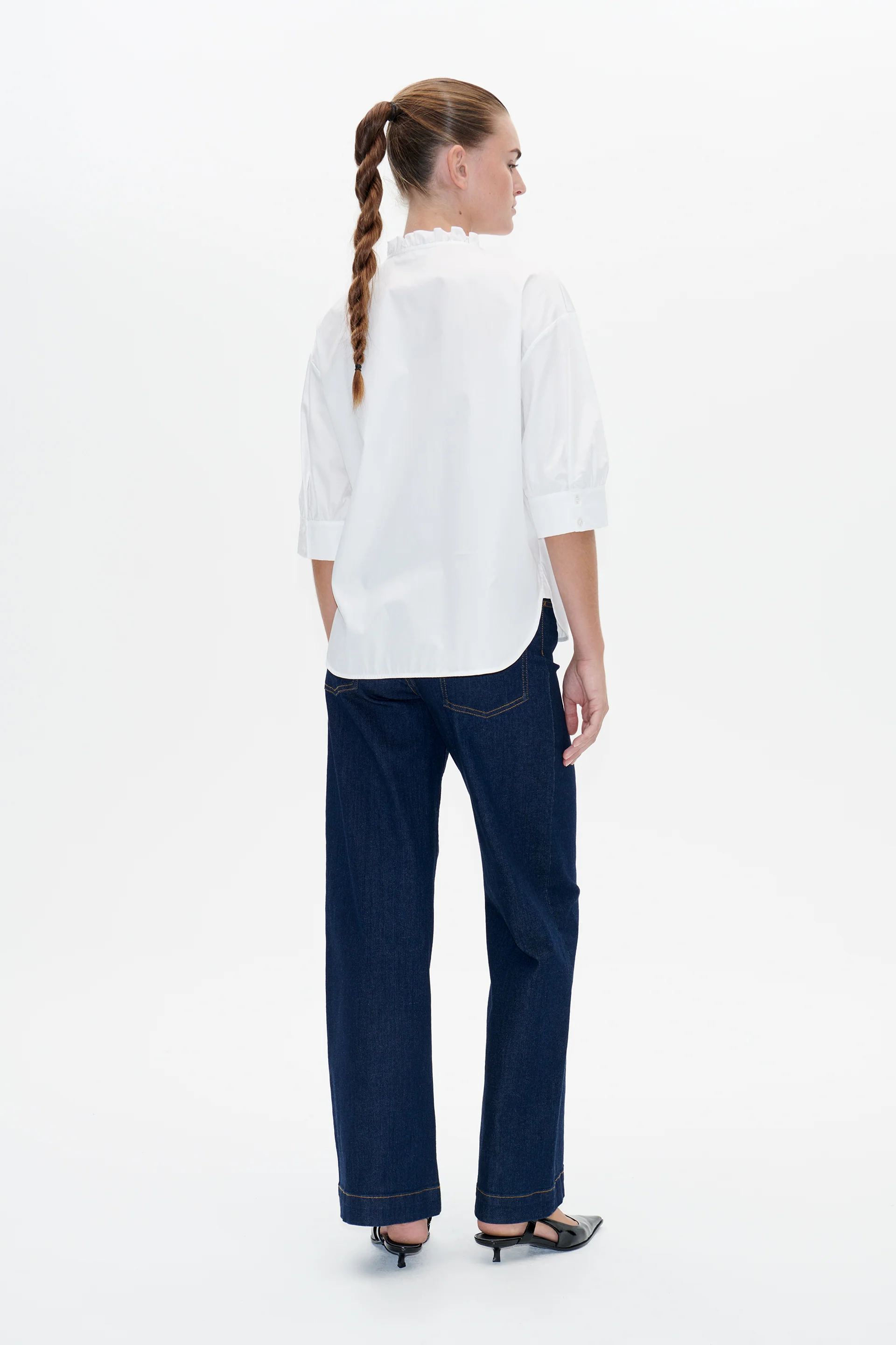 MERELLE BLOUSE | Bright White - Image 3