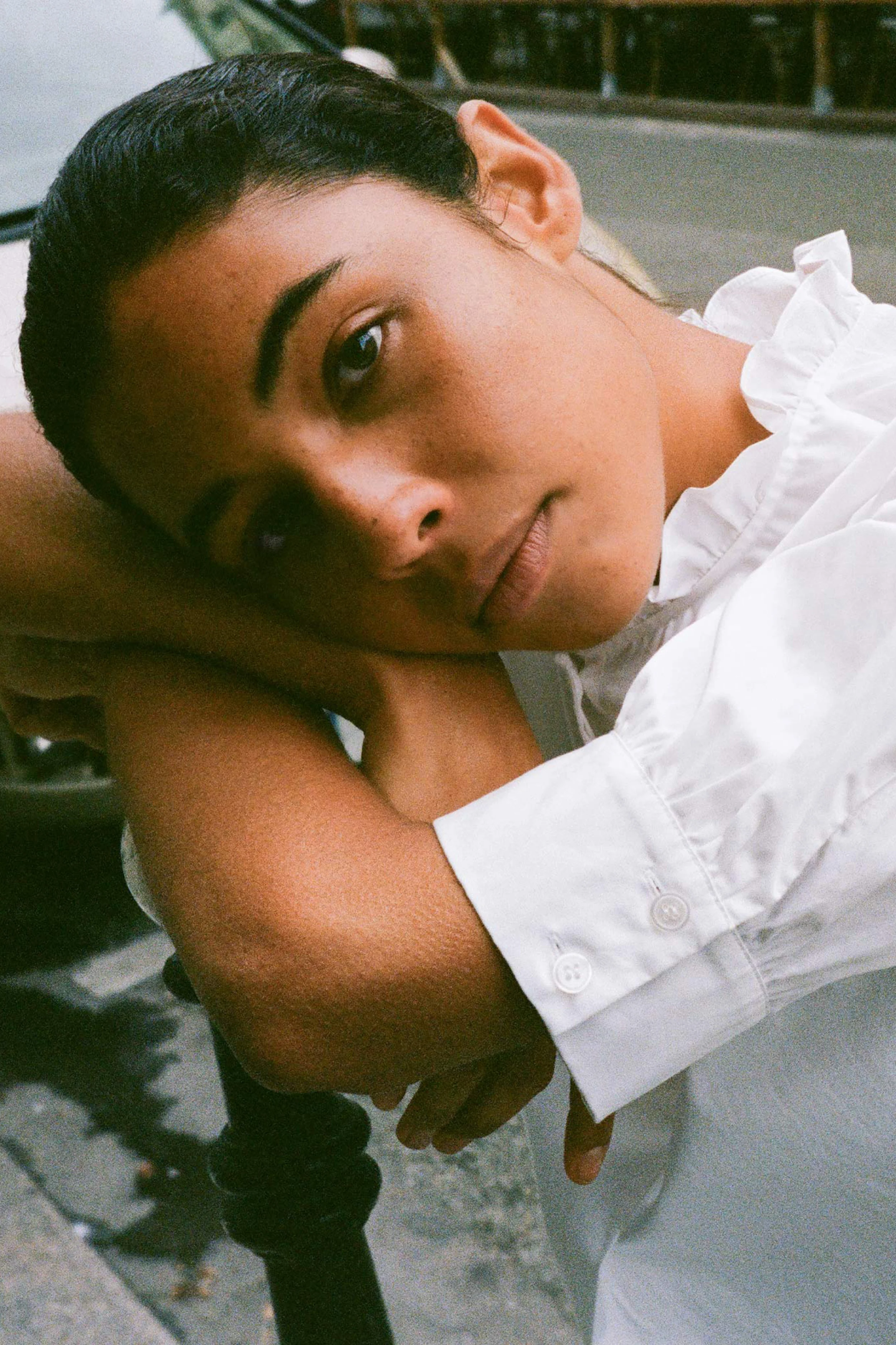 MERELLE BLOUSE | Bright White - Image 4