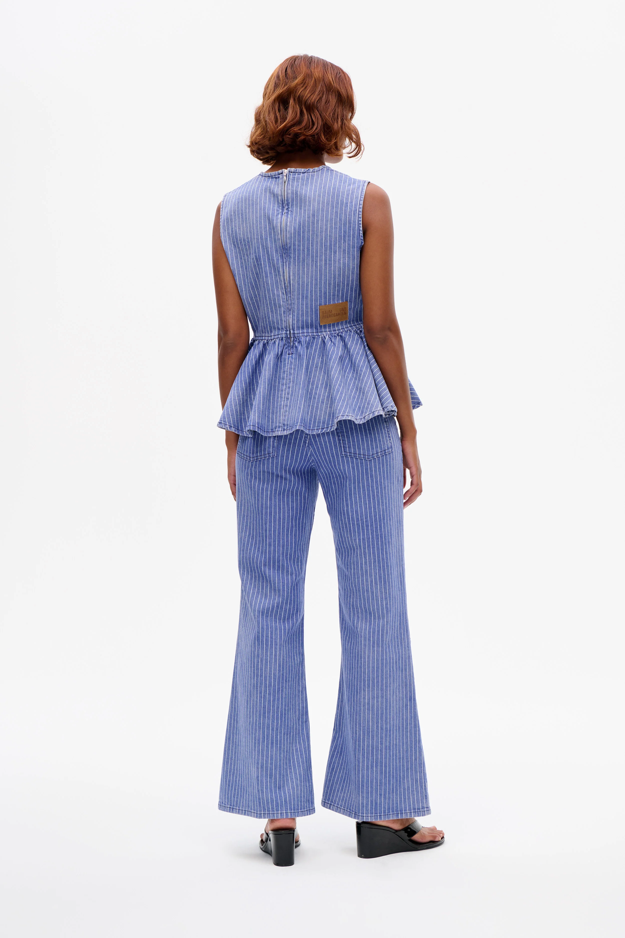 MERJA BLOUSE | Dutch Blue Stripe - Image 3