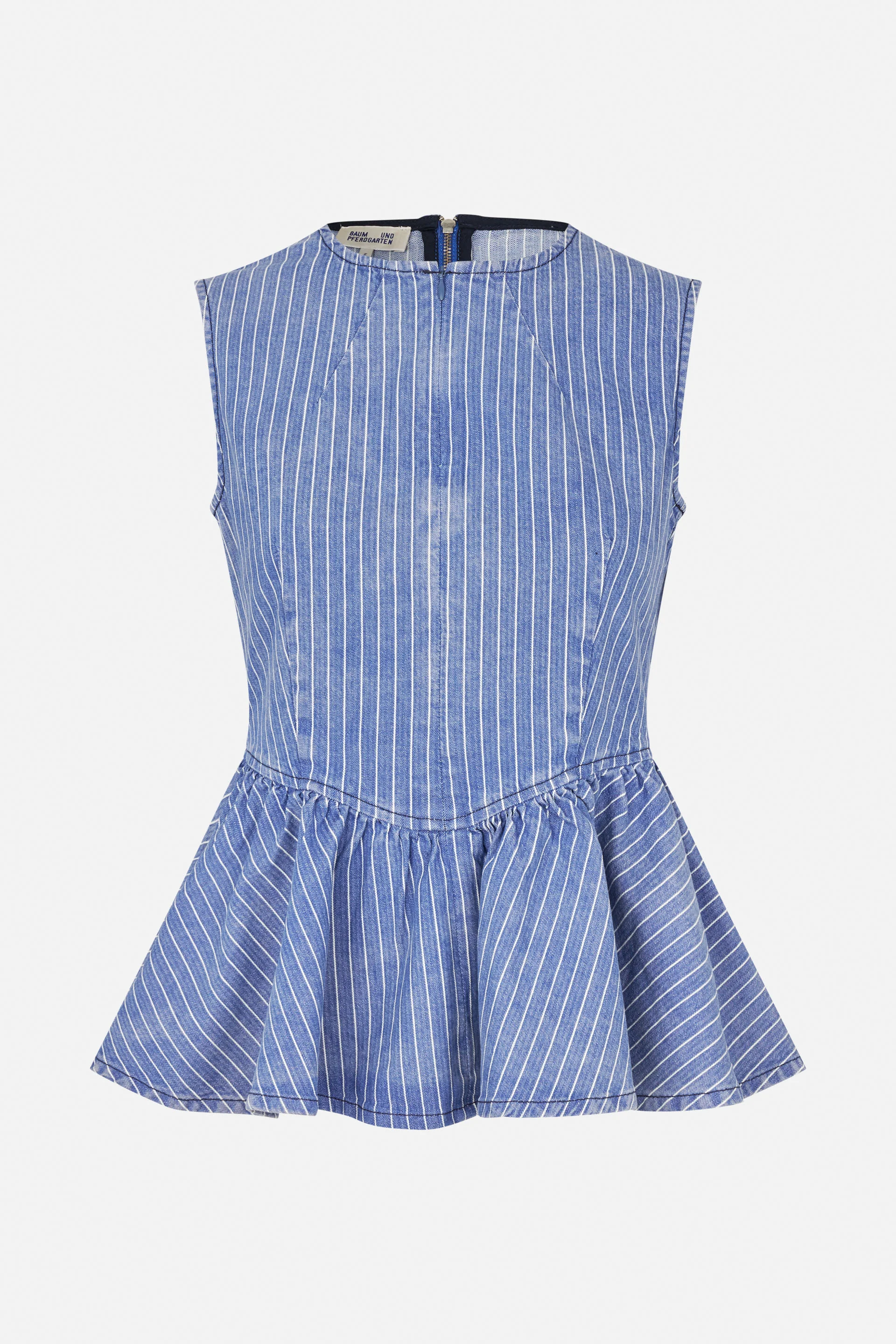 MERJA BLOUSE | Dutch Blue Stripe - Image 4