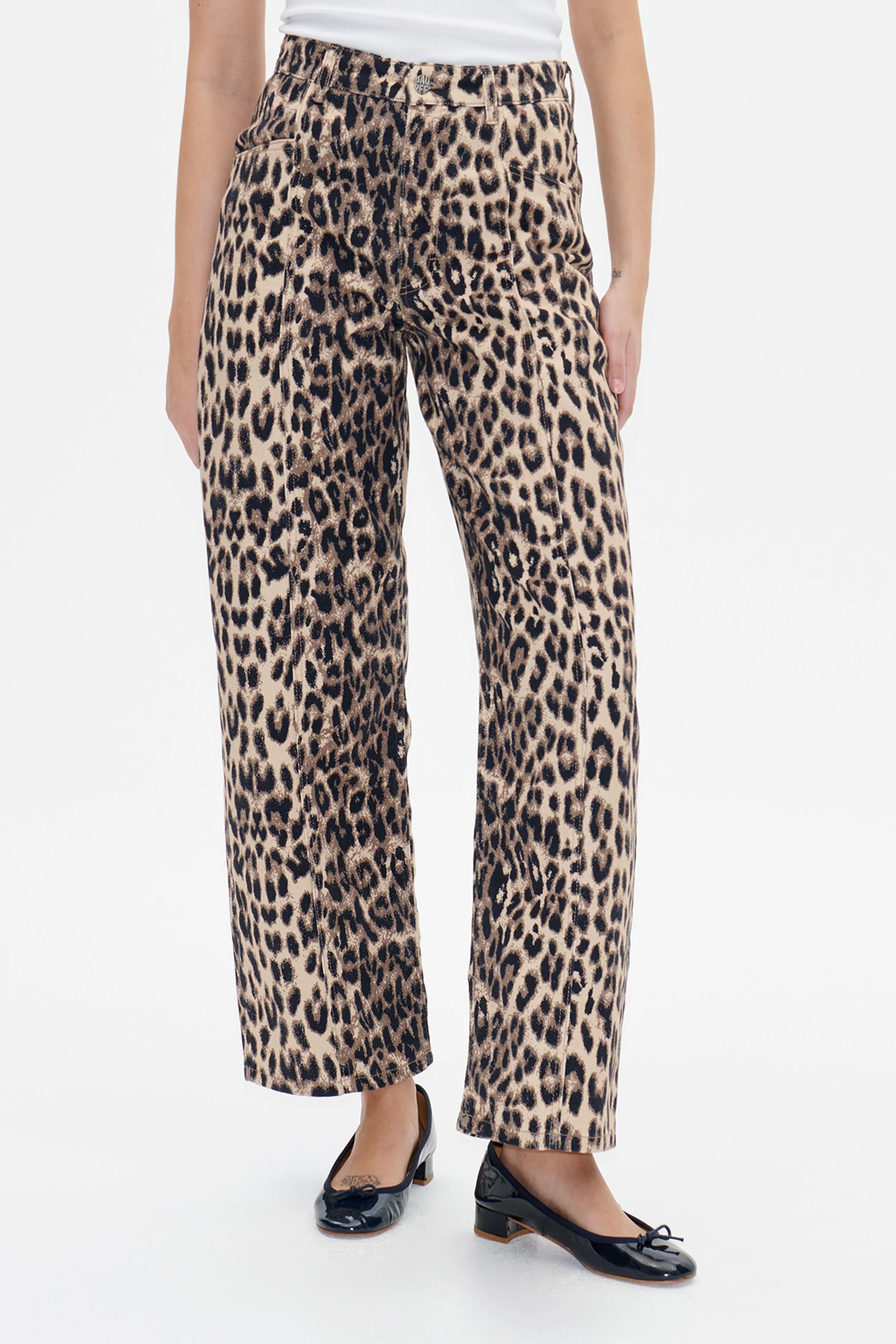 NARA JEANS | Brown Baum Leopard - Image 3