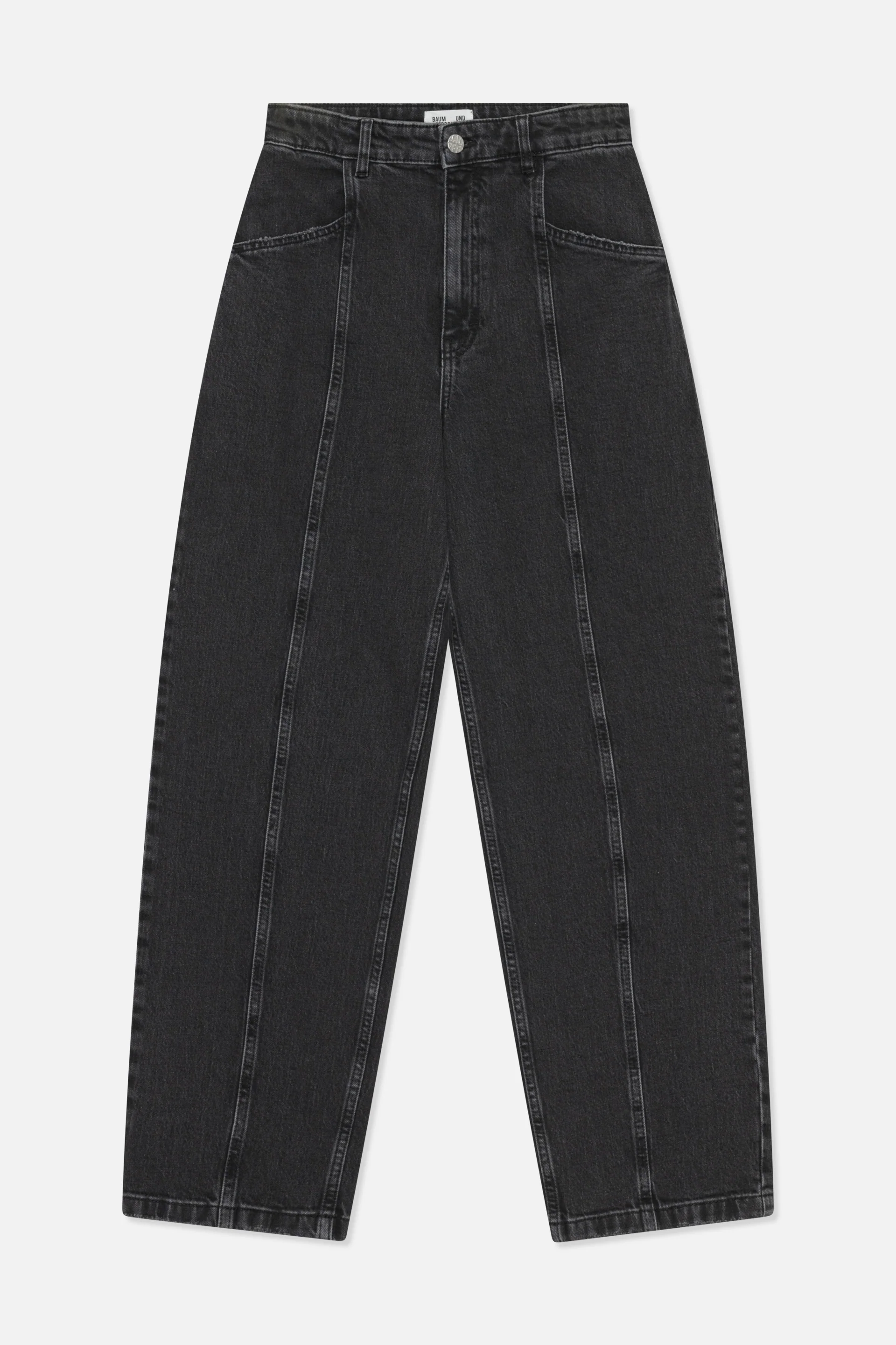 NO 02 JEANS | Black Washed Denim - Image 6