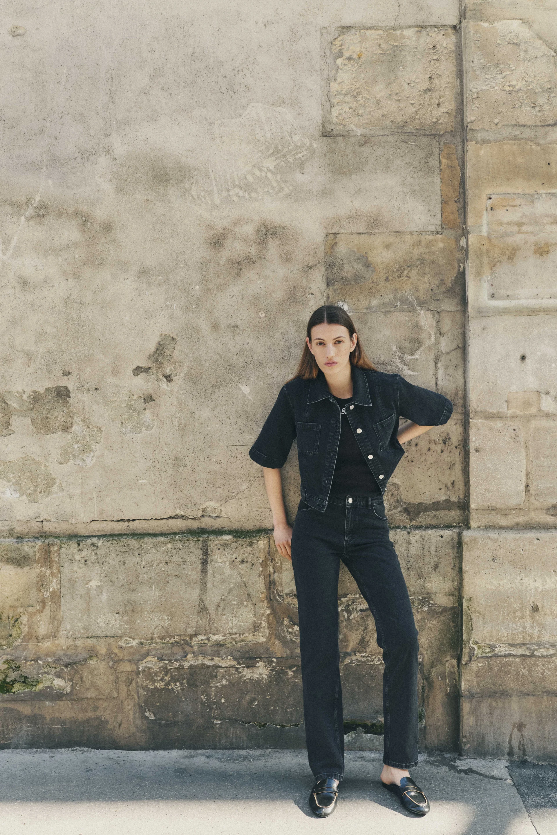 NO 04 JEANS | Black Washed Denim - Image 4