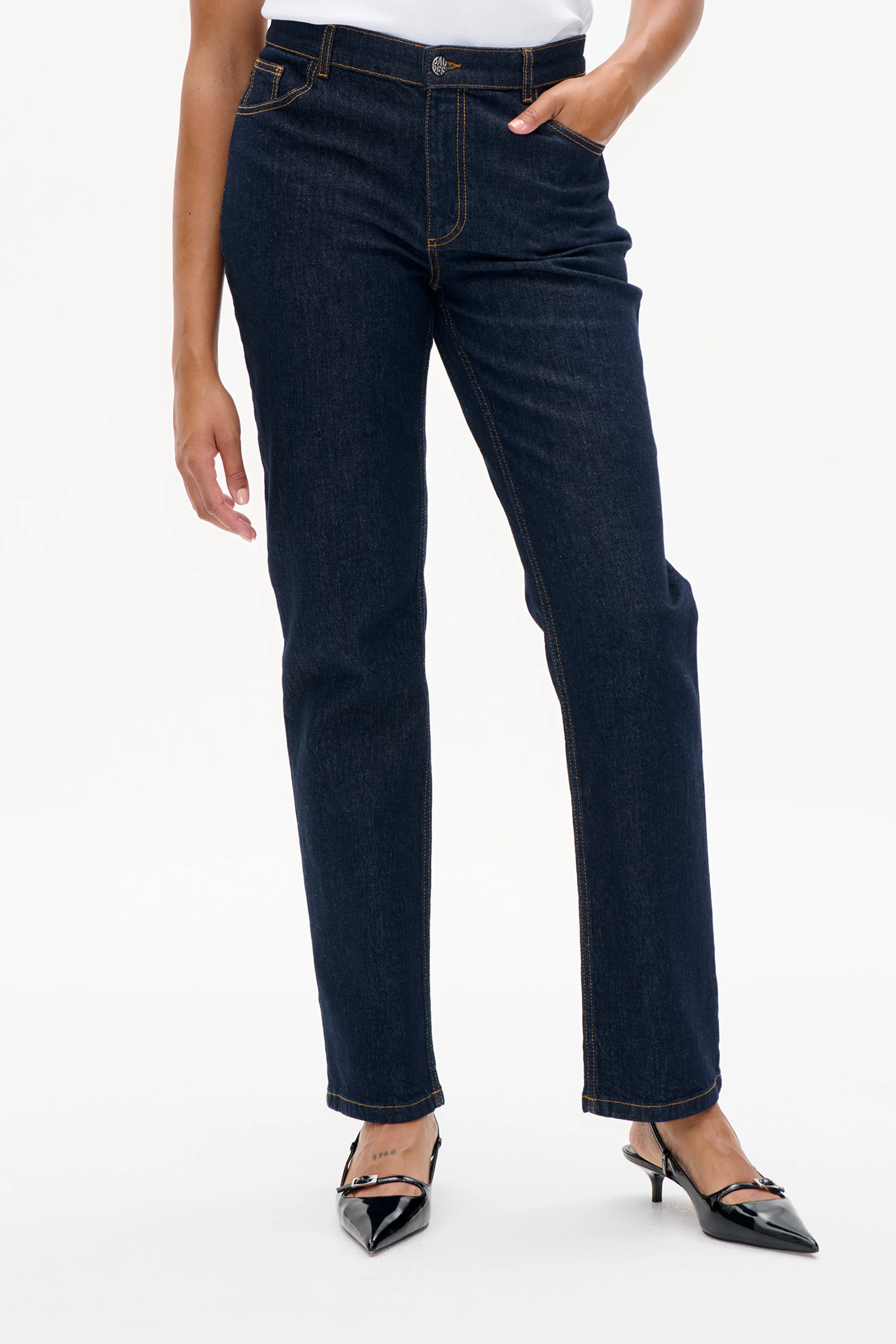 NO 04 JEANS | Dark Blue Rinse - Image 3
