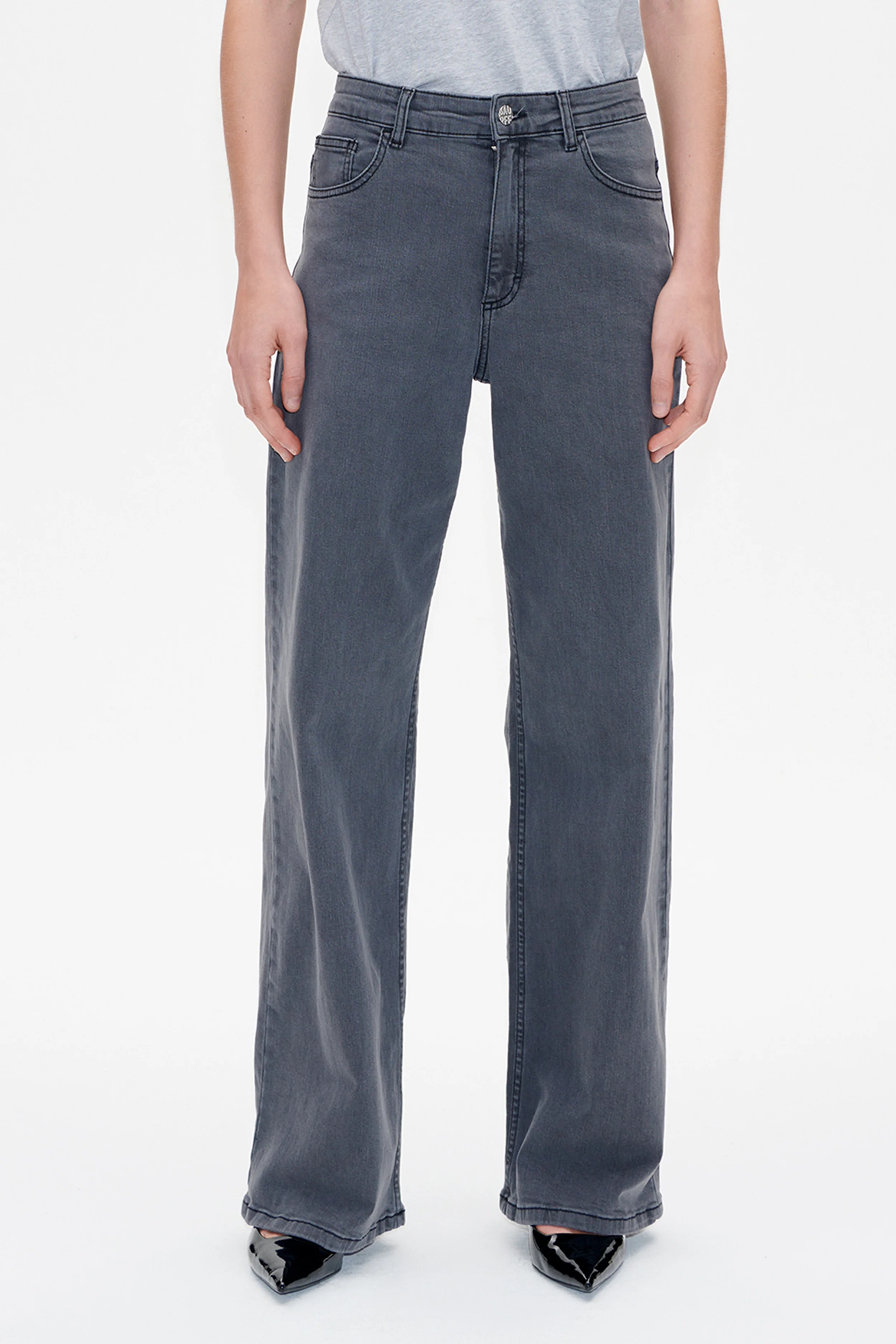 NICETTE JEANS | Grey Denim - Image 3