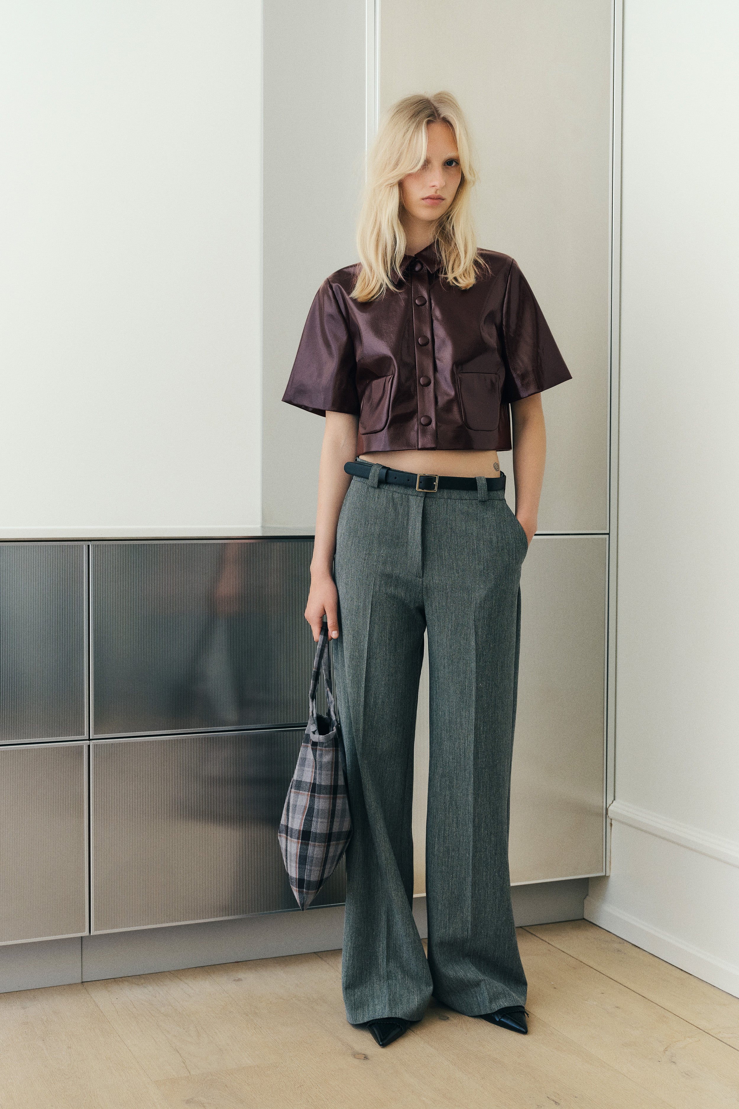 NILE TROUSERS | Dark Grey - Image 4
